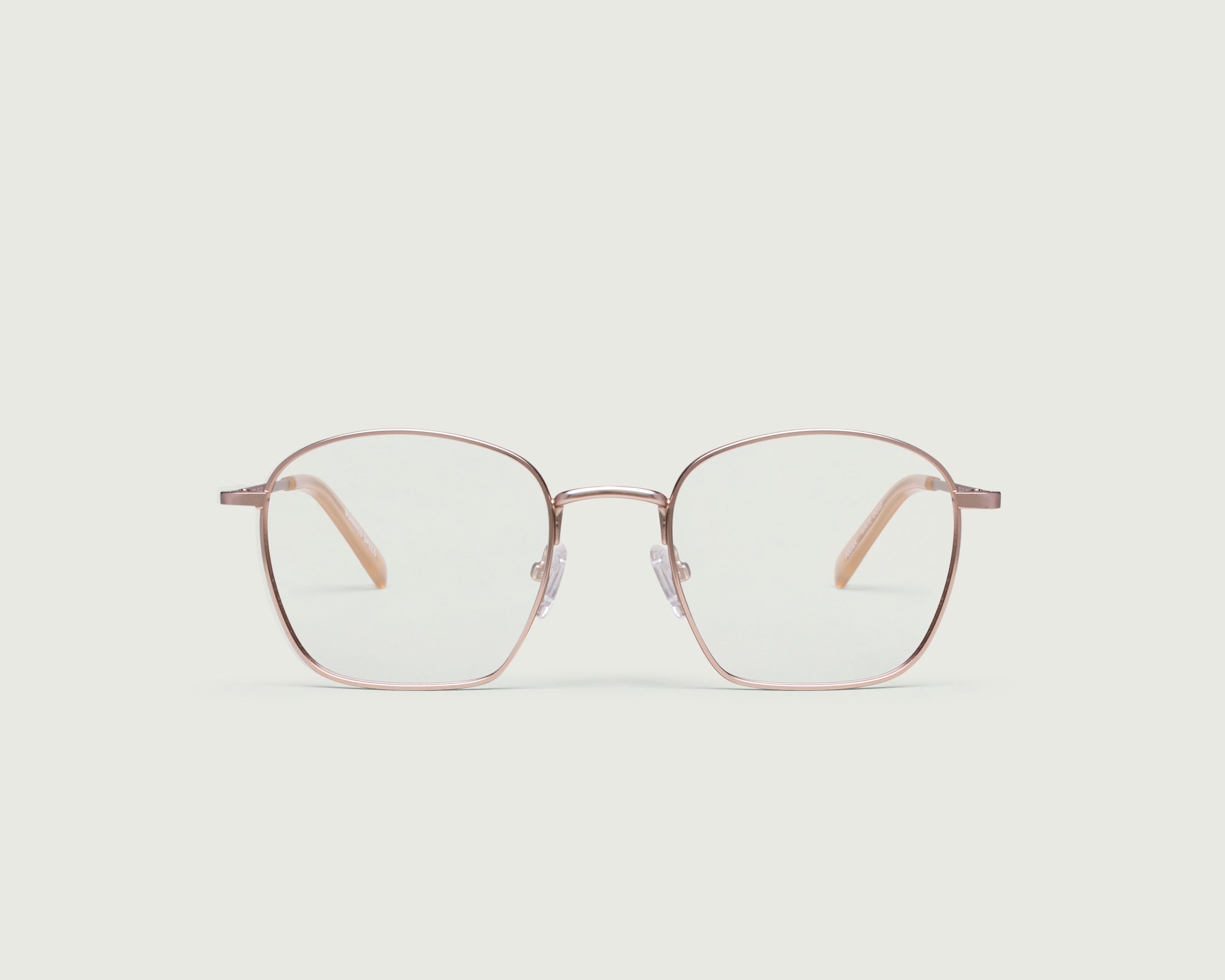 White Gold::Akira Eyeglasses square gold metal front (4687757639734)