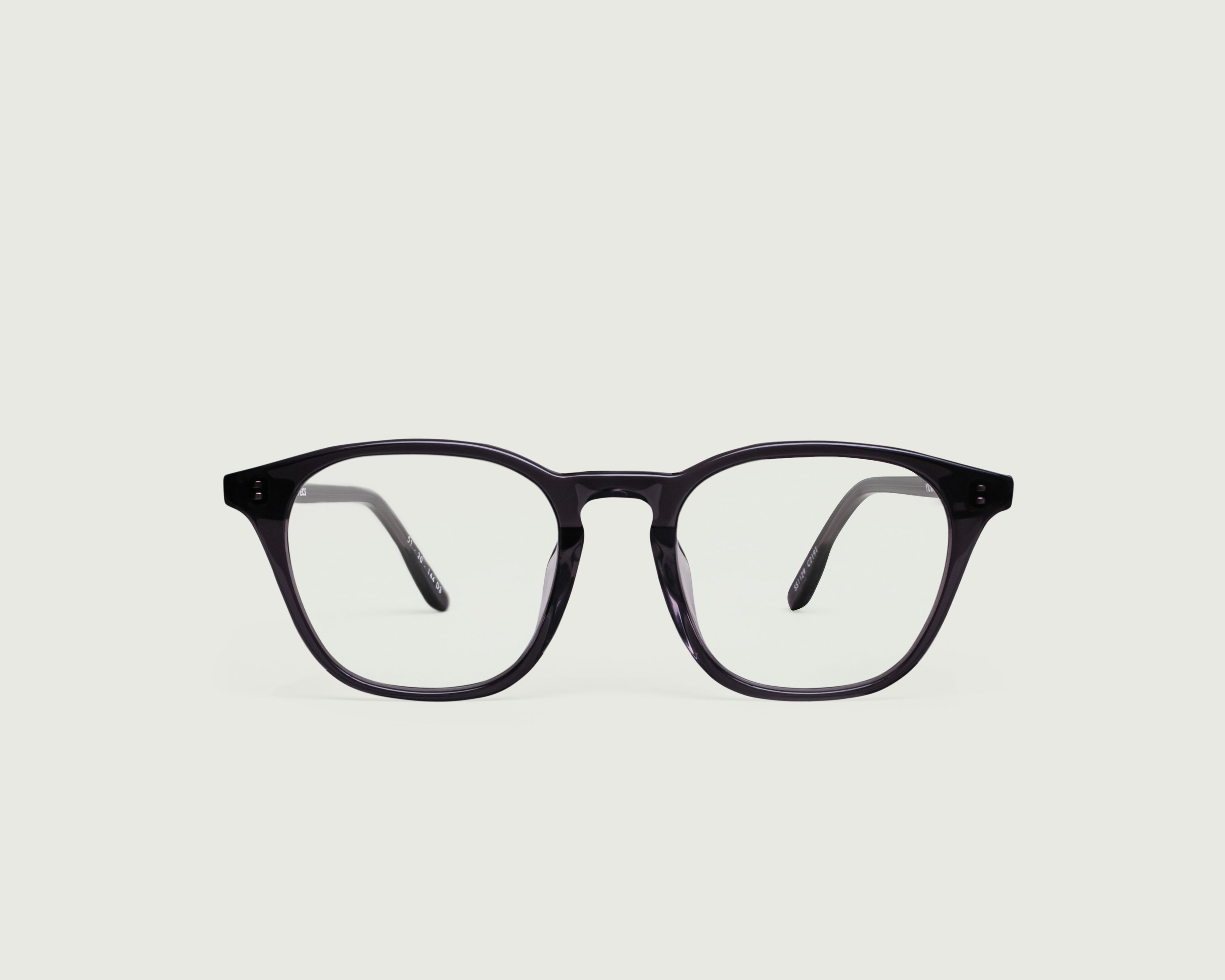 Earl Grey ::Yuri Eyeglasses square gray acetate front (4891267006518)