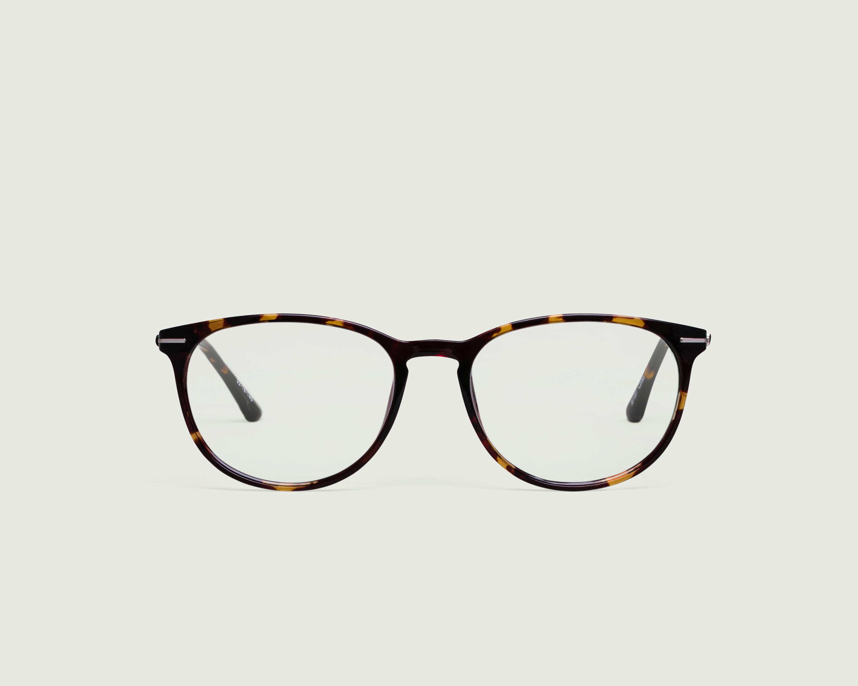 Dark Tort::Zola Eyeglasses round tort plastic front (4687758458934)