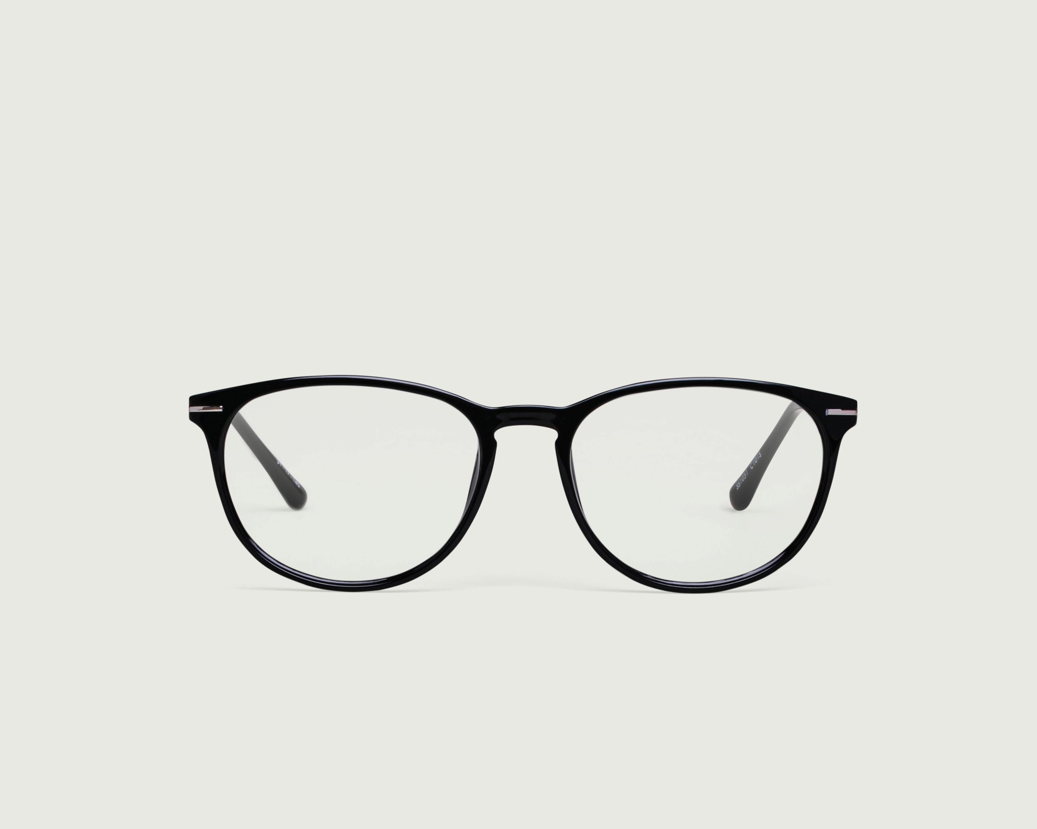 Ink::Zola Eyeglasses round black plastic front (4687758458934)