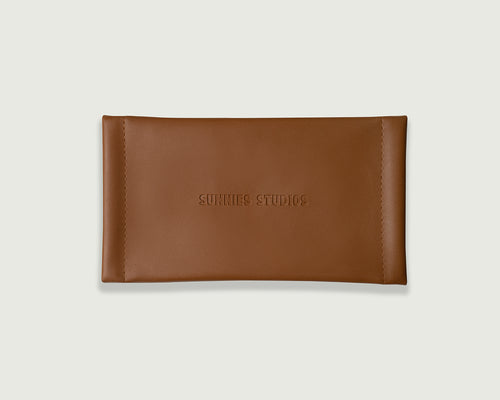 Hot Chocolate ::Duo Sac Eyewear case Hot Chocolate front