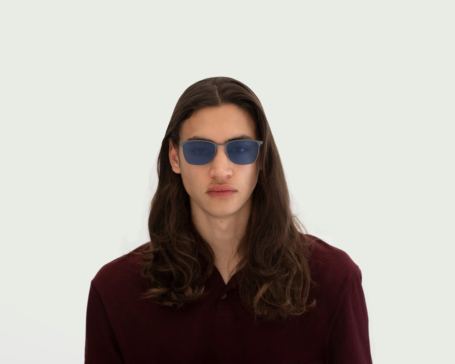 men Tate Sunglasses square black metal (4687761866806)