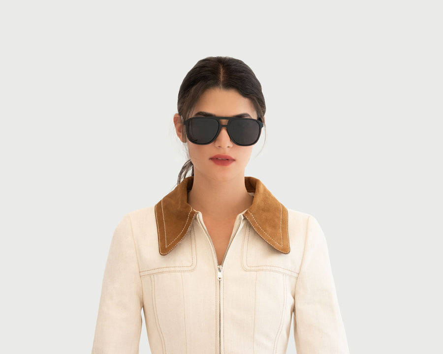 women Remo Sunglasses pilot black plastic (4687761702966)