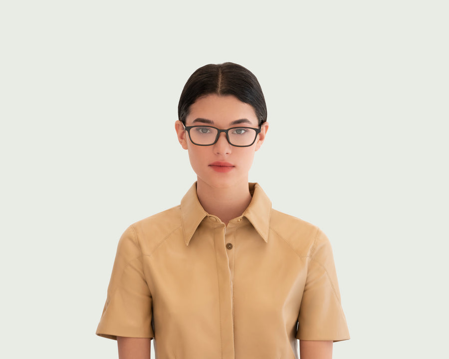 women Neal Eyeglasses rectangle black plastic (4687758557238)