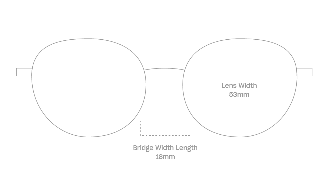 measurement::lens width Aalto+ Eyeglasses round metal (6538380247094)