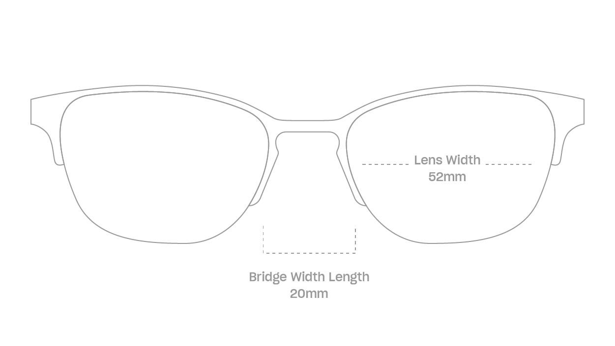 measurement::lens width Alber Eyeglasses browline metal (4687757738038)