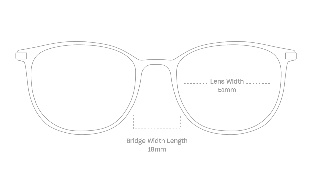 measurement::lens width Alexi Eyeglasses round plastic (4687757770806)