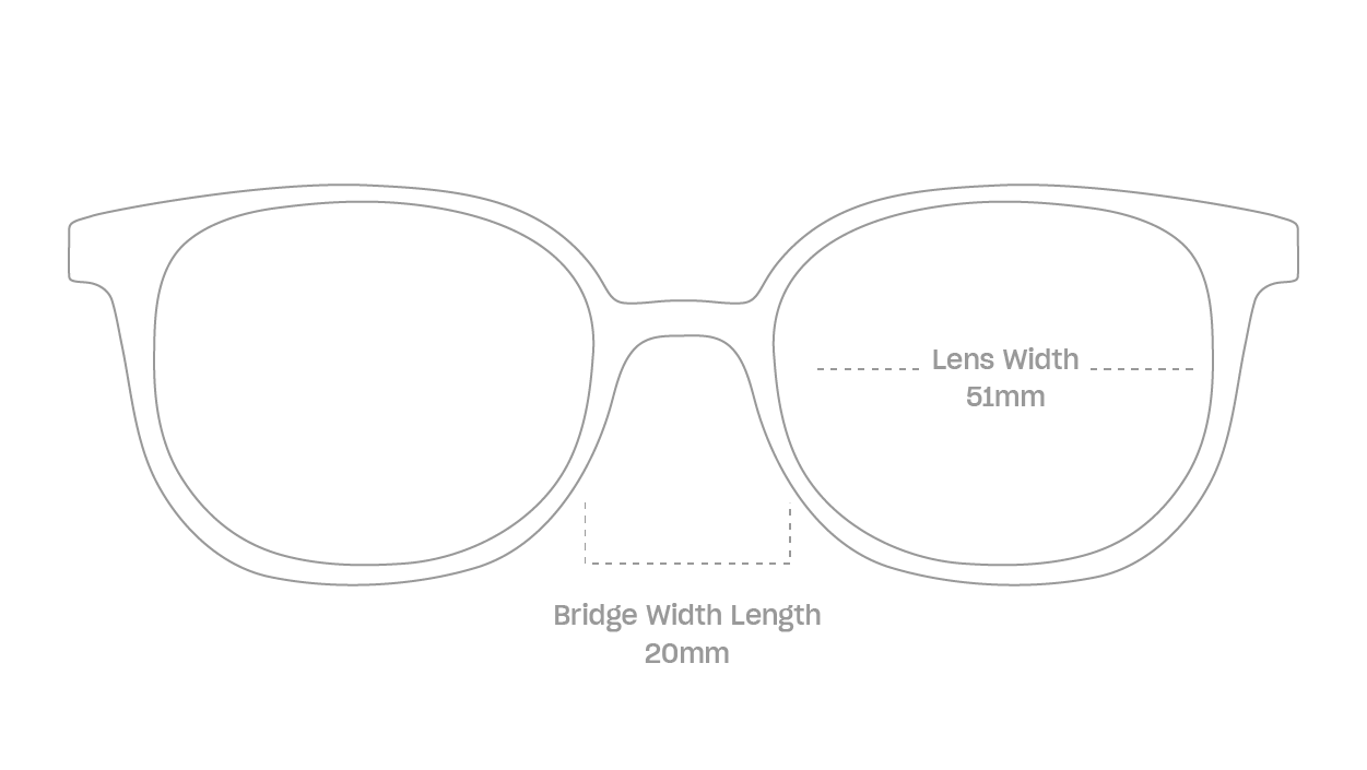 measurement::lens width Bleecker Eyeglasses square plastic (4687757901878)