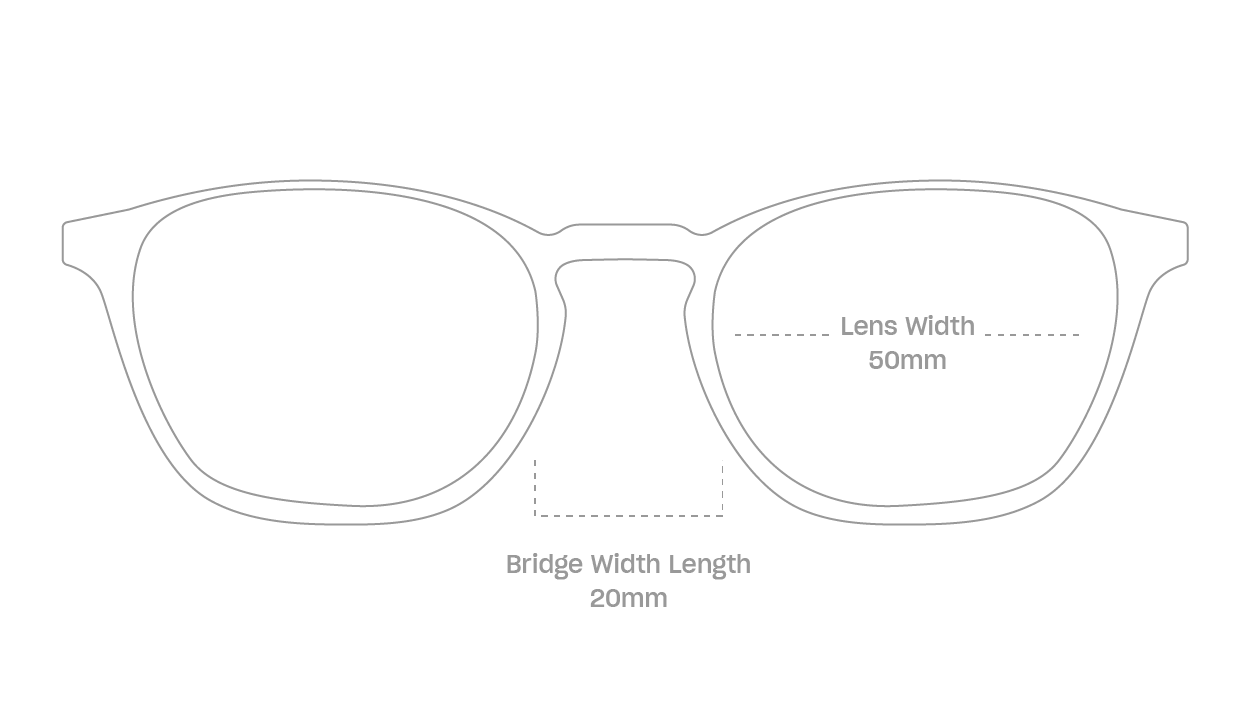 measurement::lens width Columbus Eyeglasses square plastic (4687757869110)