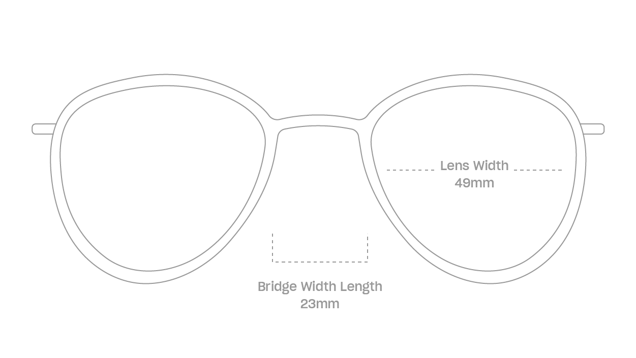 measurement::lens width Dallas Anti-Radiation Glasses pilot plastic metal (6627540467766)