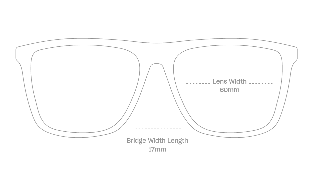 measurement::lens width Griffin Sunglasses square plastic (4687761637430)