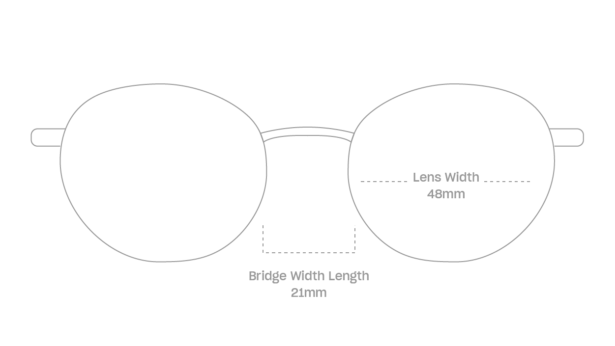 measurement::lens width Gustav Eyeglasses round metal (4687758196790)