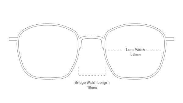 measurement::lens width Hans Eyeglasses square acetate (6660782981174)