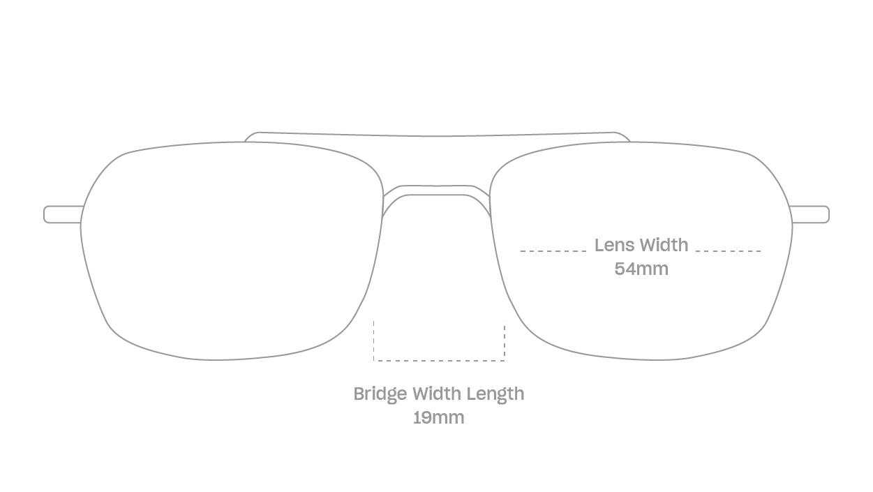 measurement::lens width Magnus Eyeglasses pilot metal (4917205368886)