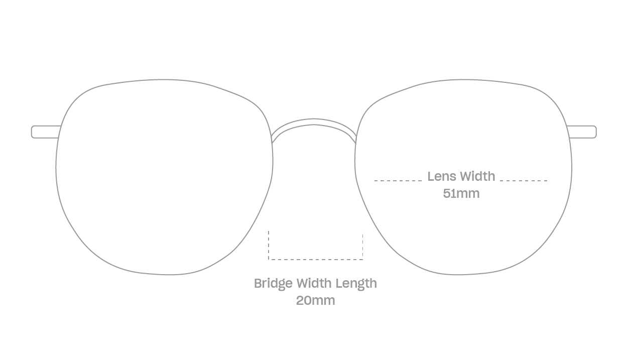 measurement::lens width Marcel+ Eyeglasses square metal (4687758131254)