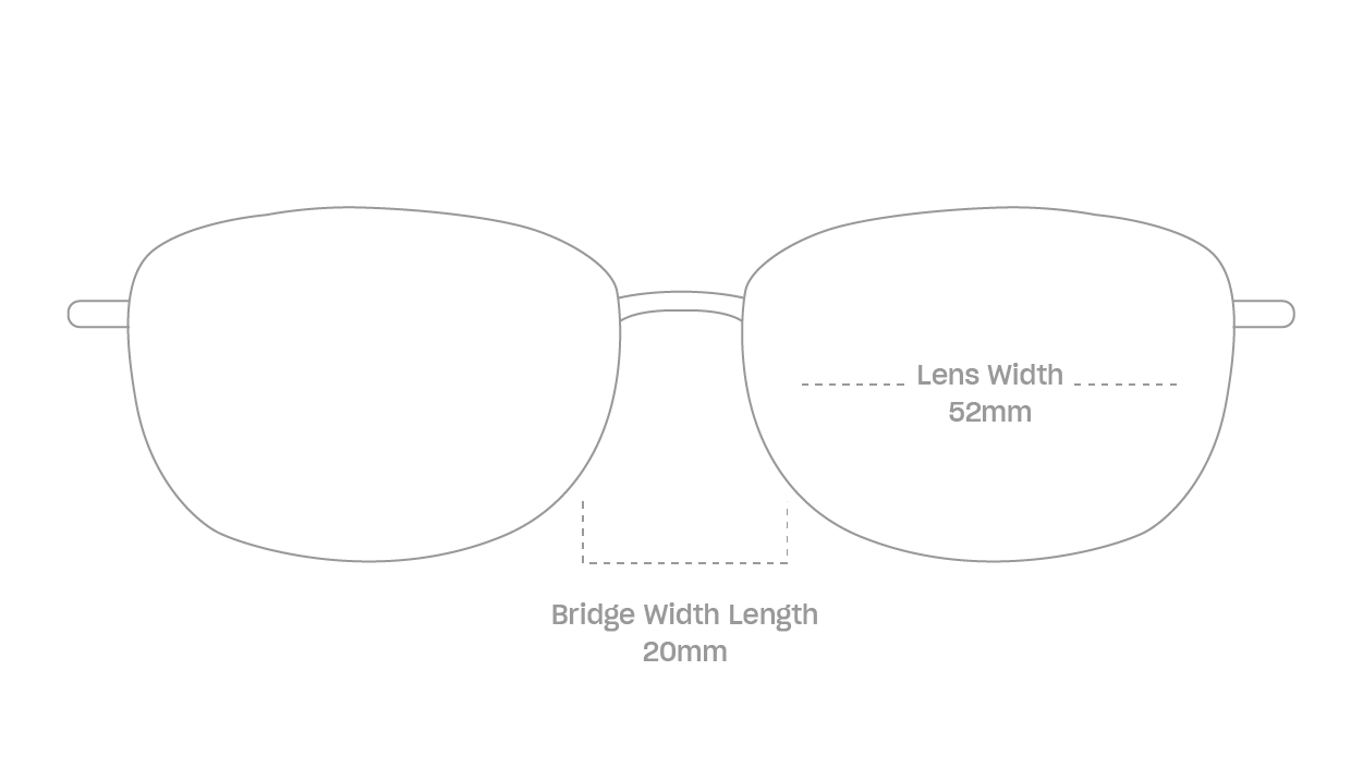 measurement::lens width Meyer Eyeglasses rectangle metal (4687758229558)