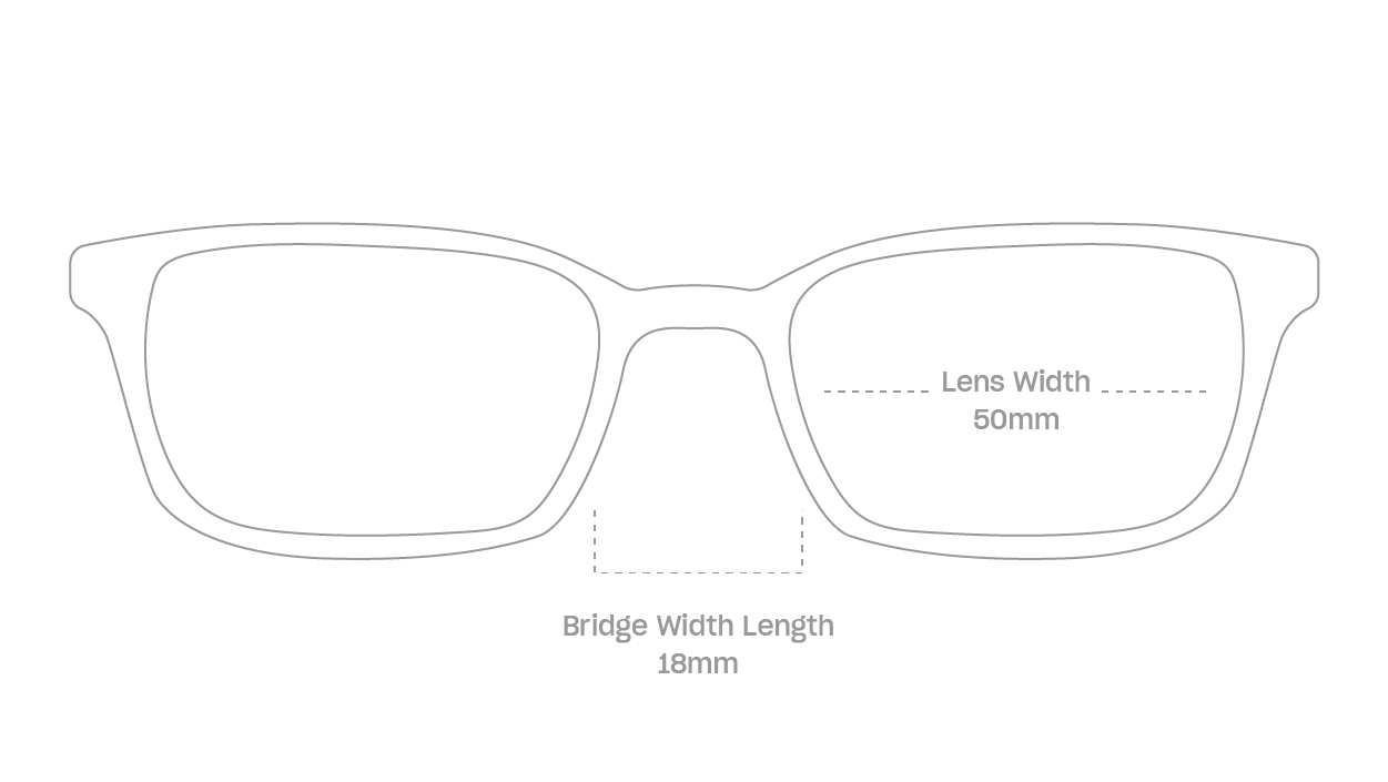 measurement::lens width Newton Eyeglasses rectangle plastic (4915303776310)