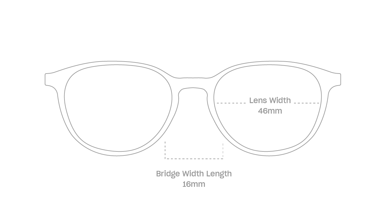 measurement::lens width Ren Eyeglasses round plastic (4687756394550)