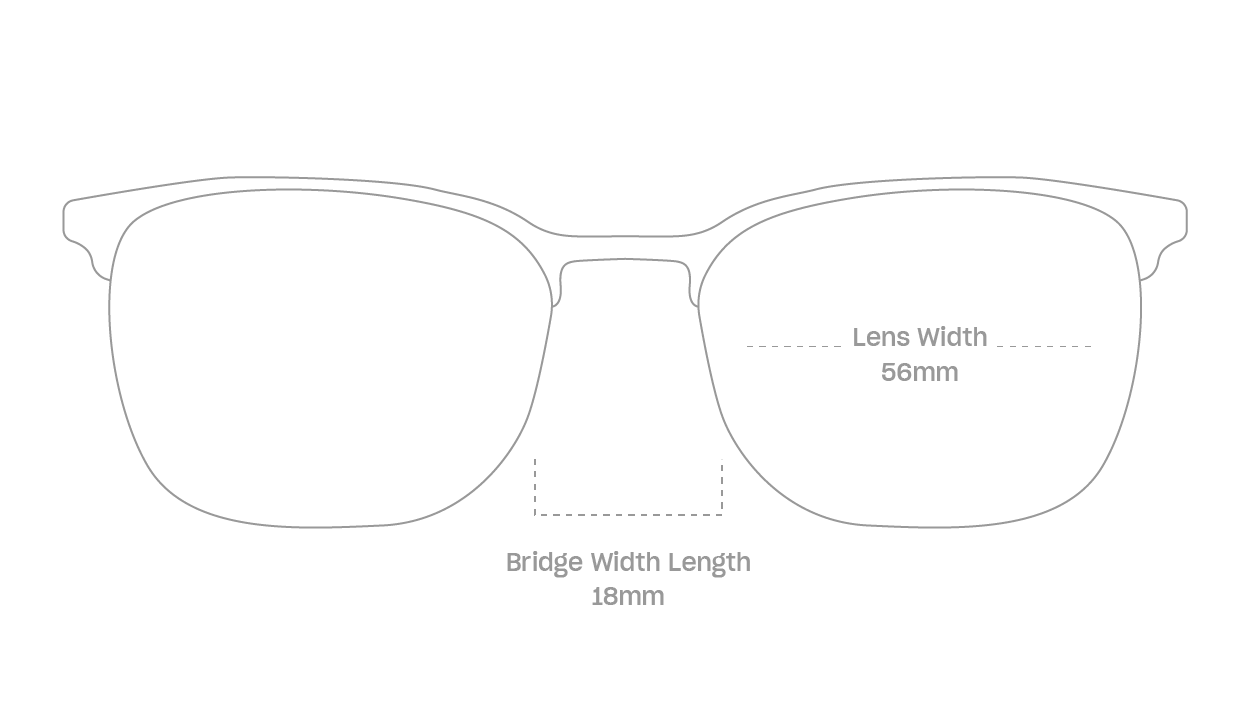 measurement::lens width Tate Sunglasses square metal (4687761866806)