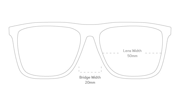 measurement::lens width Corey Sunglasses square plastic  (6638055555126)