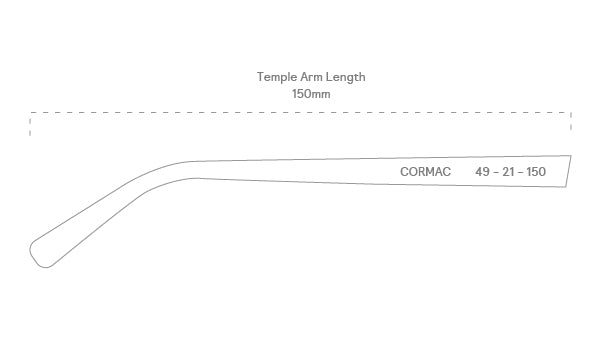 measurement::arm length Cormac Sunglasses round plastic (6638061781046)