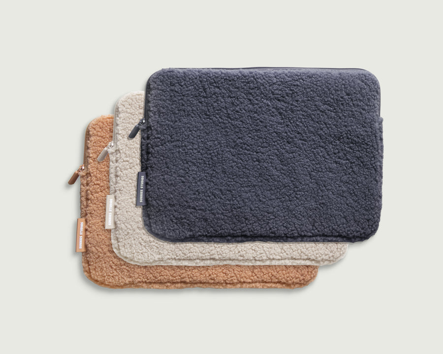 Teddy Laptop Sleeve Laptop case charcoal